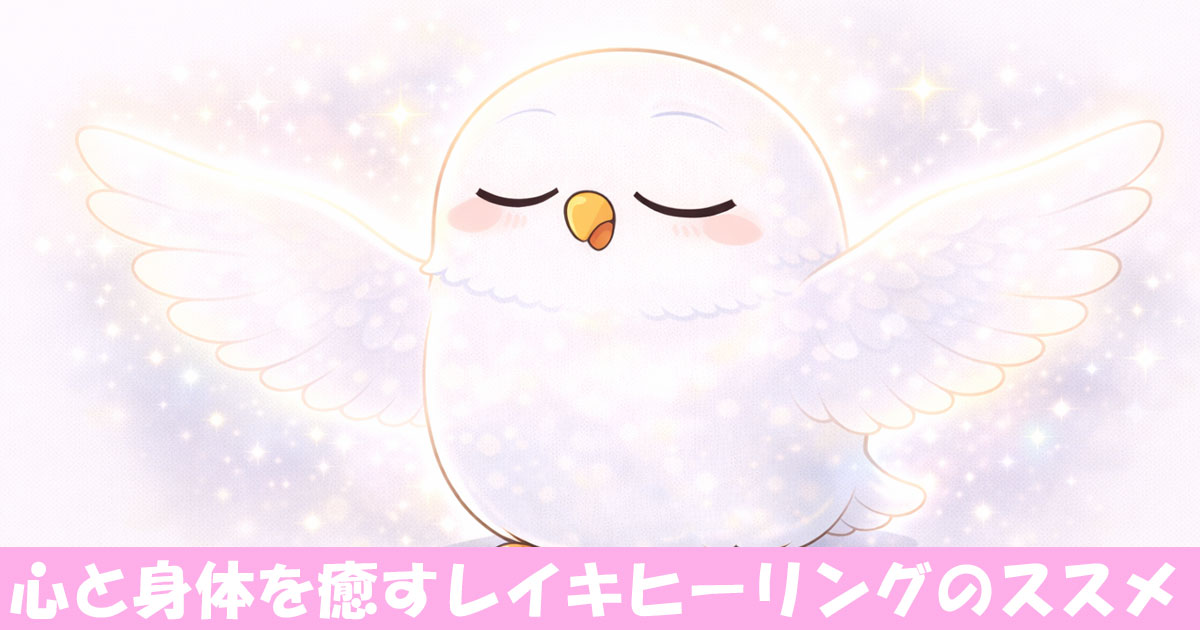 ぼんやり光るフクロウ