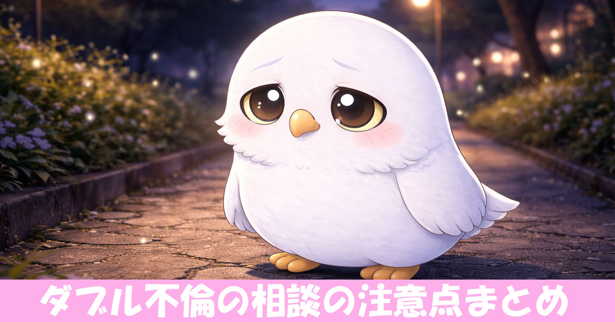 夜道を悲しそうに歩くフクロウ