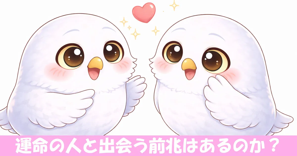 二人で話すフクロウ