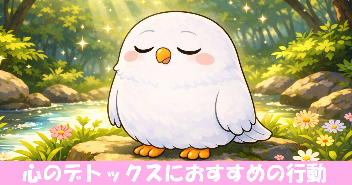 瞑想するフクロウ